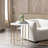 Tira Stone Top End Table