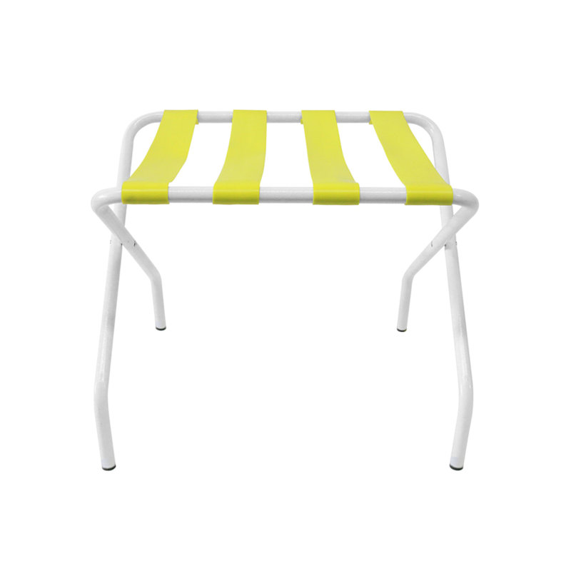 Porte-bagages Pamaleta, Blanc, Jaune