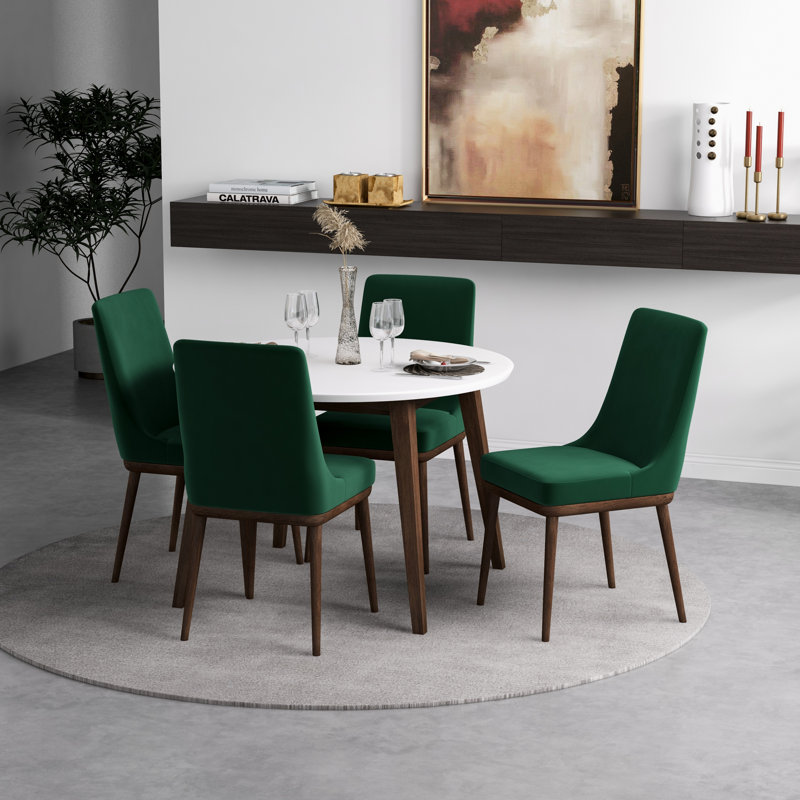 Ensemble repas pour 4 personnes Ruchi, Blanc, Vert