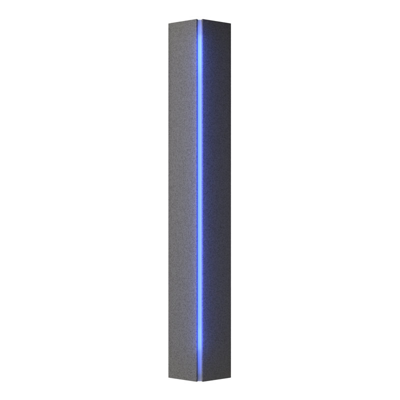 Gallery Dimmable 8 Lbs Flush Mount Scone, Black, Blue