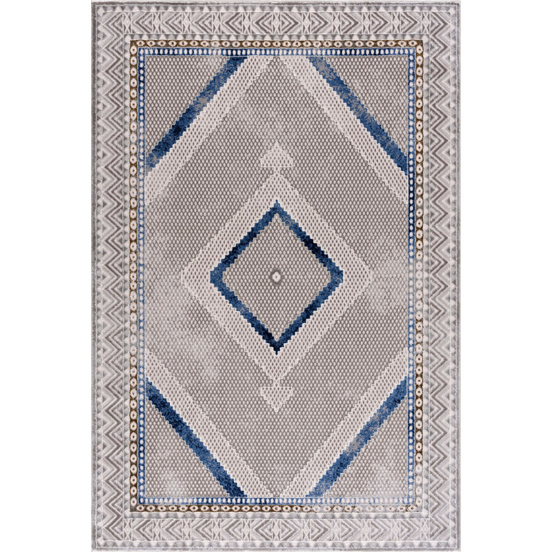 Oriental Indoor Rug, Rectangle 6' x 9'
