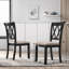 Arroyo 7-Piece Dining Set with Hairpin Table and Cross-back Chairs for a Comfortable and Functional Dining Experience