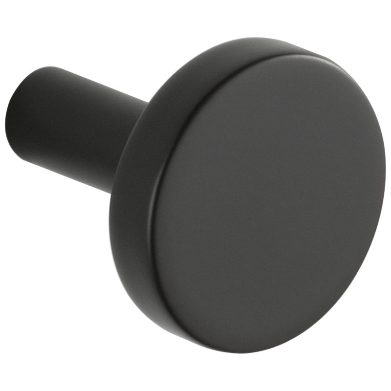 Odin® 1 5/16" Diameter Mushroom Knob, Matte Black