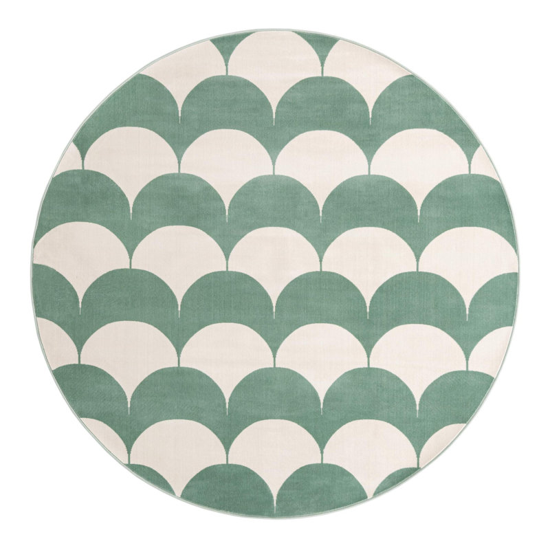 Tapis pour enfant Unique Loom Arches, Rond 7 pi 10 po