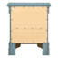 Table de chevet compacte sarcelle traditionnelle-864174056