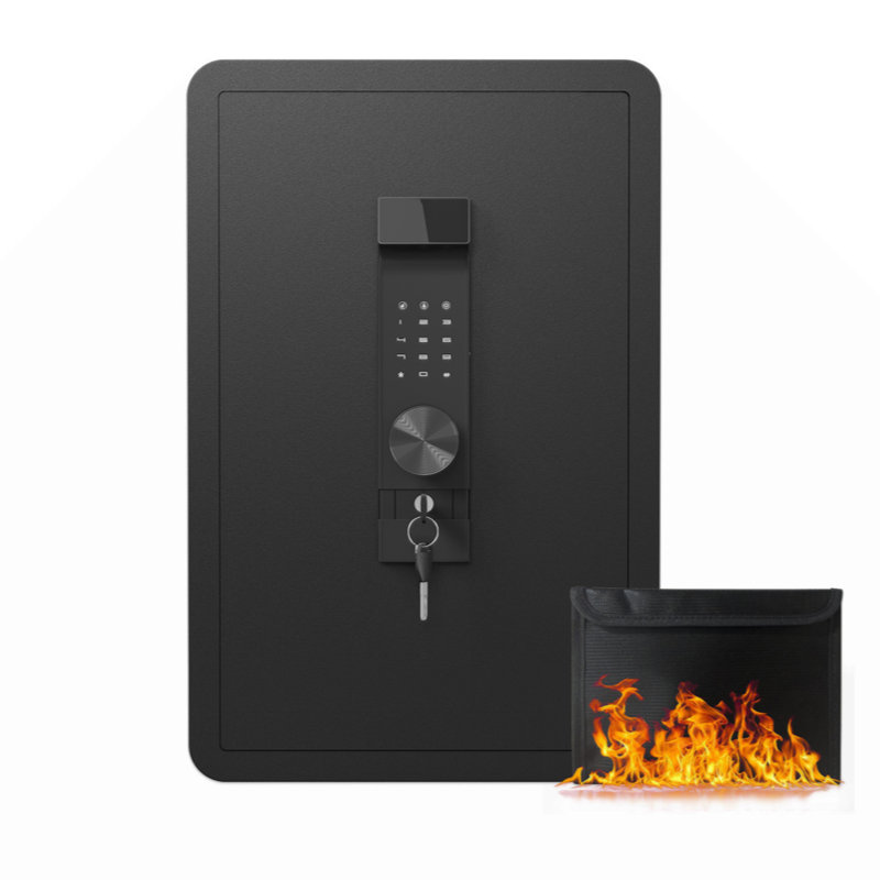 High Security Large-Sized Safe Box With Fireproof And Waterproof Bag,  Cub Feet Safe With Electronic Password Lock,Safe With Private Inner Cabinet  Home,Office And Hotel