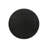Jasper Ebony Black 22"W Round End Table With Pedestal Base