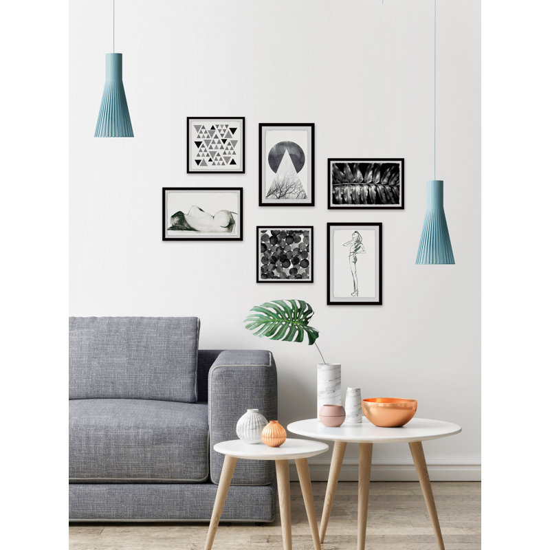 Turnalar «Demarcations» Hexaptych