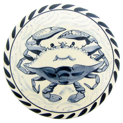 Stoneware Round 6 Piece Trivet Set