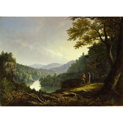 "Kentucky Landscape" by  James Pierce Barton - Gallery Wrap Canvas Wall Art