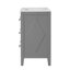 Ensemble de meuble-lavabo simple 30 po avec 3 tiroirs, meuble-lavabo autoportant avec cadre en bois massif 30 po-115672148-115672146