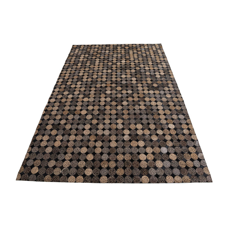Tapis brun foncé Isidore