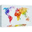 Mappemonde avec aquarelle-94537343