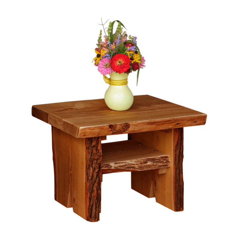 Table d'appoint Raphael, Teinture cèdre