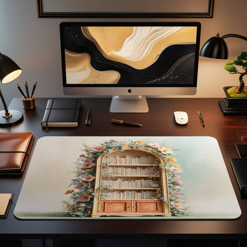 Polyester Desk Pad, 23.6x13.8