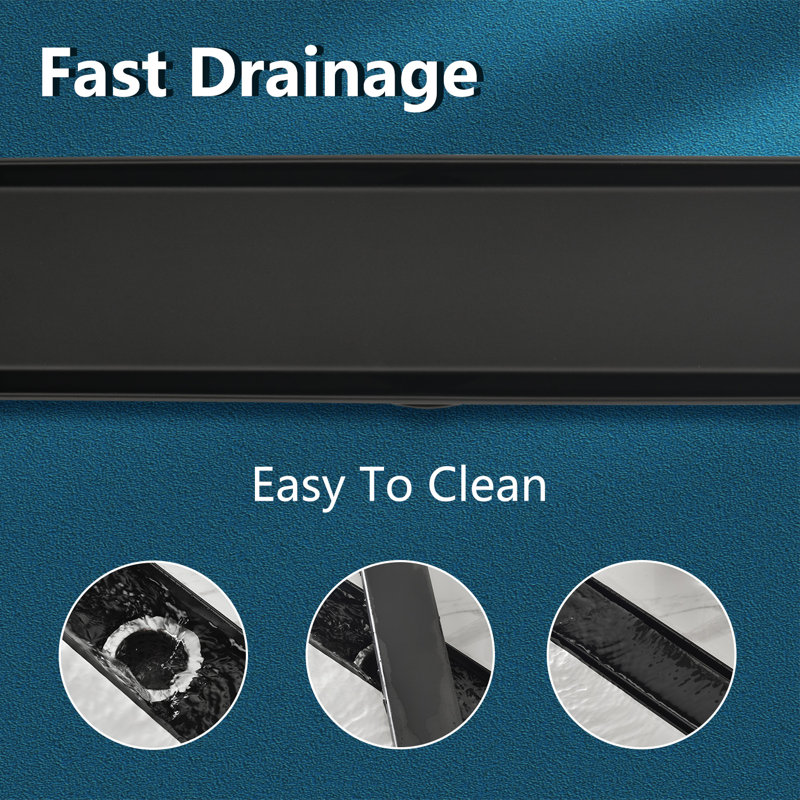 Linear Grid Shower Drain