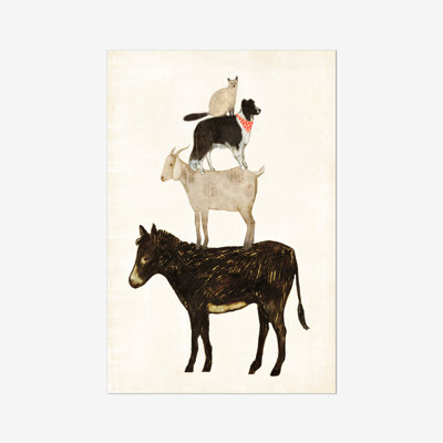 Barnyard Buds VI 1 Piece Painting