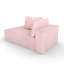 Chaise Boneless Cloudy, aucun assemblage requis, chaise rembourrée moderne en velours côtelé avec assise profonde-1857983341-1867271506