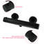 Heile Black Thermostatic Shower with Round Handheld Shower Head
