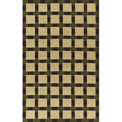 Bauhaus Hand Tufted Geometric Rug