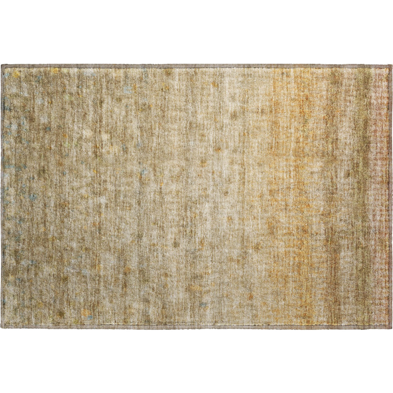 Premium Machine Washable Mayfield Stripes Rug, Beige, 2'6" x 3'10"