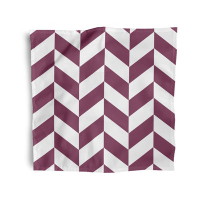 Lakyia Polyester Chevron Square Napkin