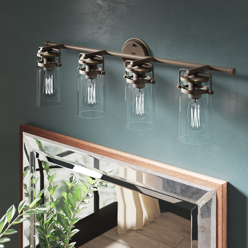 Winder 4 - Light Dimmable Vanity Light, Olde Bronze