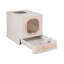 Polyethylene Plastic Enclosed Litter Box with Scoop-273741918
