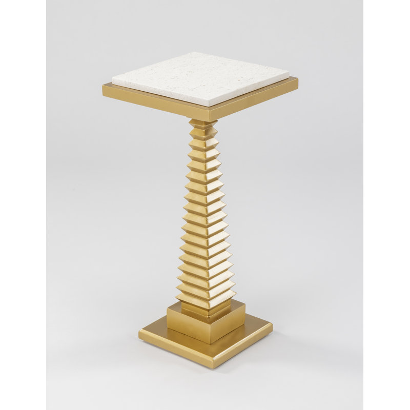 Stone End Table