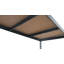 Étagère de rangement en acier thermolaqué noir mat à 5 niveaux avec tablettes HDF Ar Shelving-1390618741