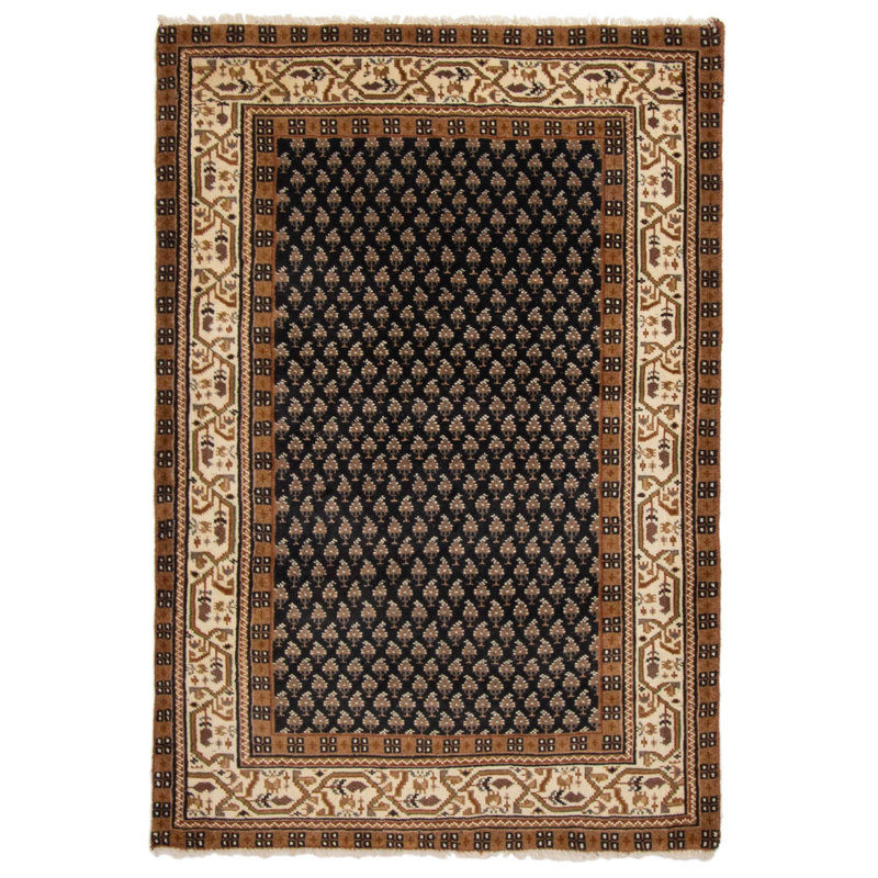 Tapis gris anthracite Ivan 3 pi 9 po x 5 pi 6 po