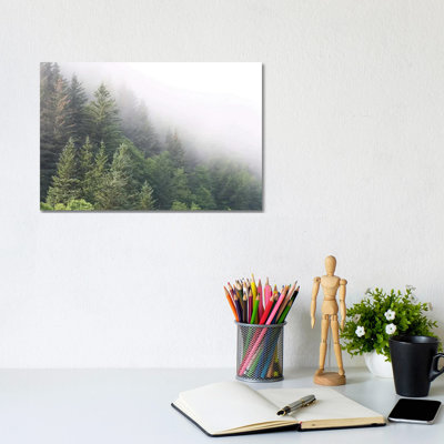 Alaska Green Trees 1 Piece Wrapped Canvas Wall Art