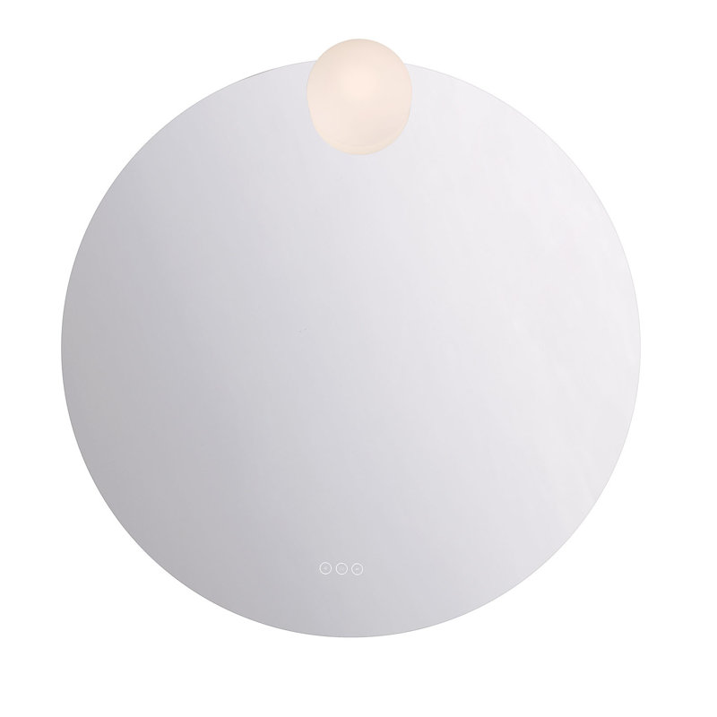 Miroir rond Gia, 37 po x 37 po, Rond