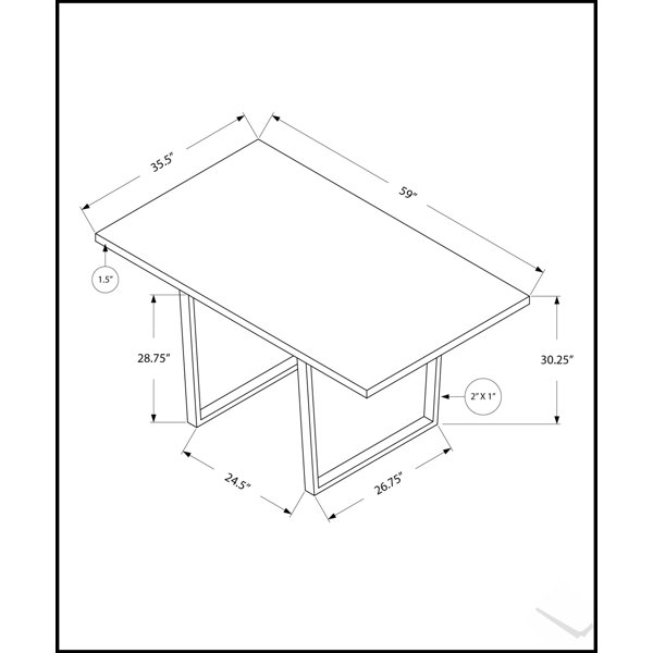 Dimensions du produit