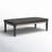 Evalyn Rectangular Metal Outdoor Coffee Table , 50'' in. W 27'' in. D