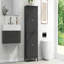 Armoire de rangement élégante pour salle de bain, unité de rangement pour salle de bain, armoire autoportante avec 4 portes, tablettes réglables, tablettes adaptables-129597972