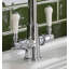 Abode Keswick Traditional Dual Handle Monobloc Tap-94075851
