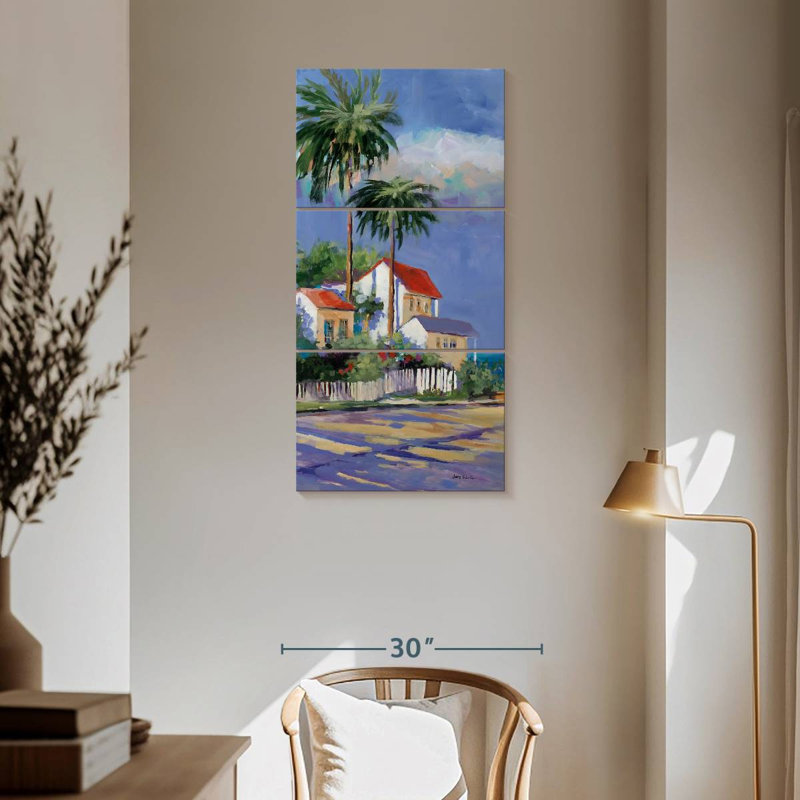 Key West I, 62" H x 30" W