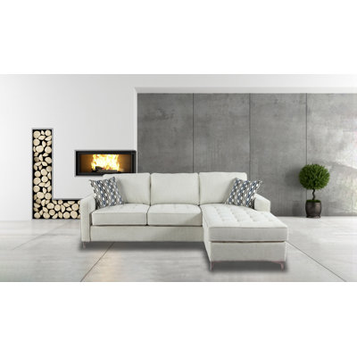 Galinda 93'' Wide Reversible Sofa & Chaise