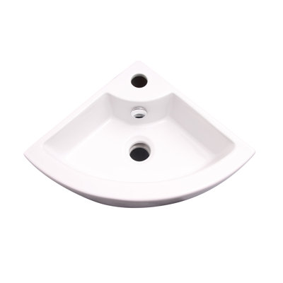 Barclay Culver 12.25'' White Vitreous China Specialty Bathroom Sink with Overflow