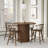Crumpton Fitz Traditional Solid Wood Curved Back Spindle Counter Stool - Black-113735569