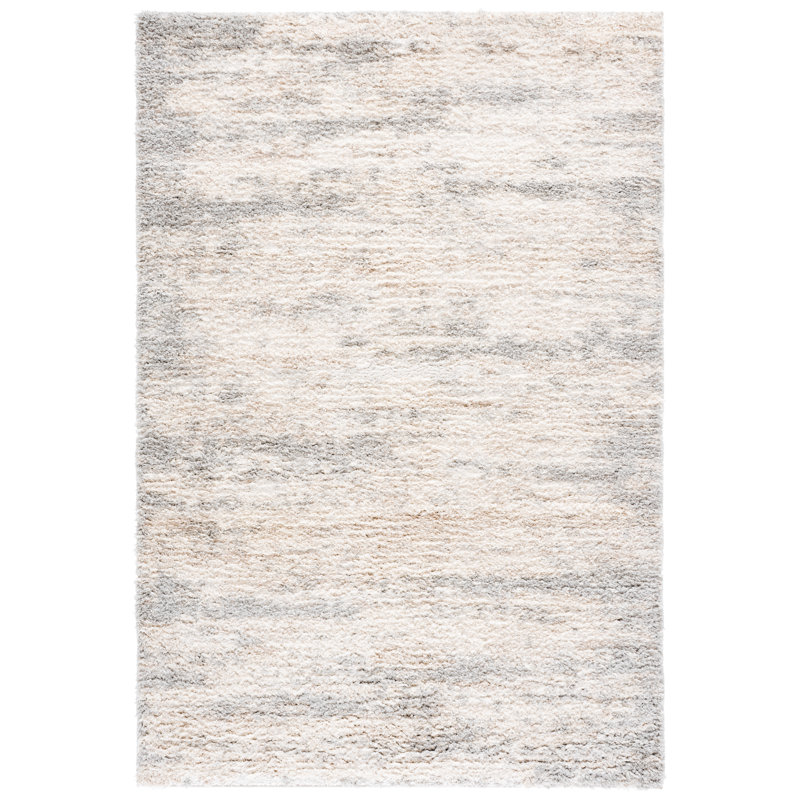 Gemma Shag 600 Performance Abstract Rug, Rectangle 5'3" x 7'6"