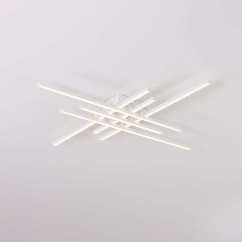 Plafonnier encastré à DEL Modern Modern 3000K, Blanc, H 3,2 po x l 40,4 po x P 40,4 po