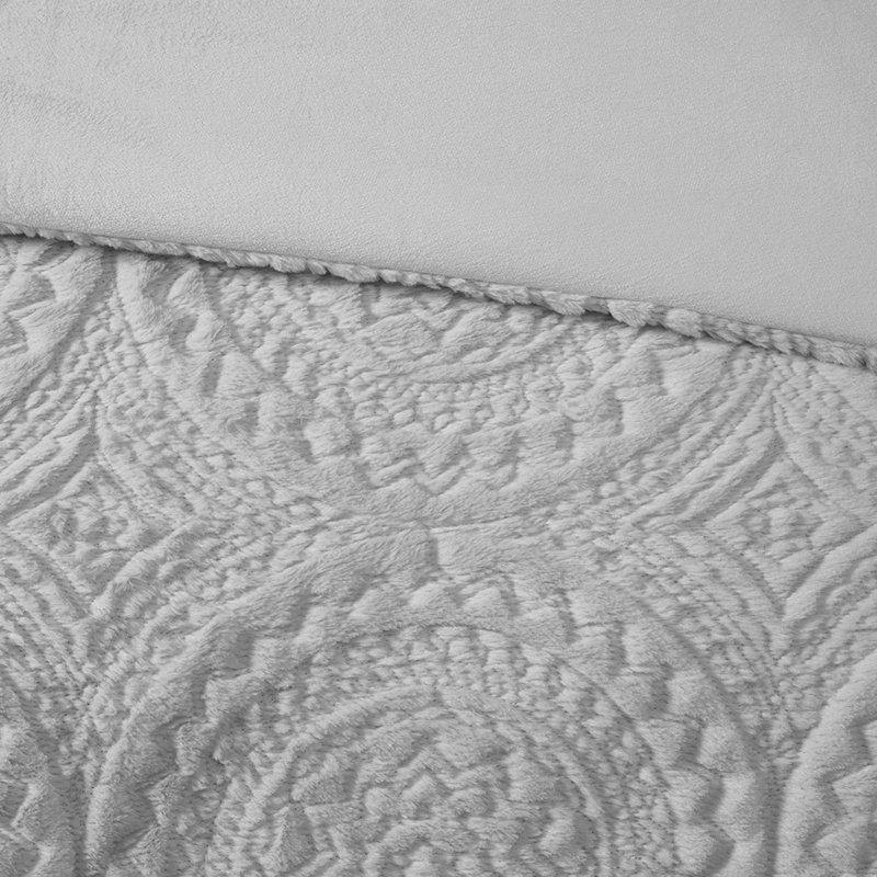 Ensembles de literie luxueux, édredon en polyester, design à médaillon élégant
