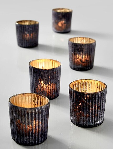 2.5'' H Glass Tabletop Votive Holder