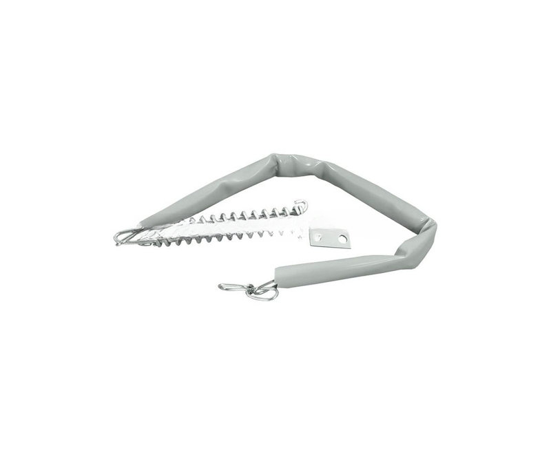 Deltana DCCV607 Crash Chain w/ Vinyl Cover, Steel Zinc Plated