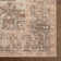 Jeccica Distressed Vintage Medallion Jute Blend Polyester Area Rug