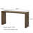 59.23" Console Table-250195021