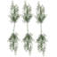 Multipack Hanging Plants Fire / UV Resistant 75cm Faux Fern Plant