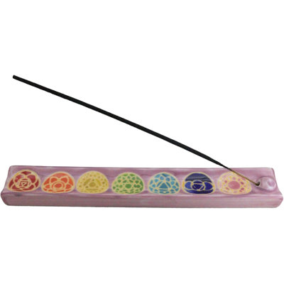Porte-encens arc-en-ciel 7 couleurs Chakra Zone Mandala